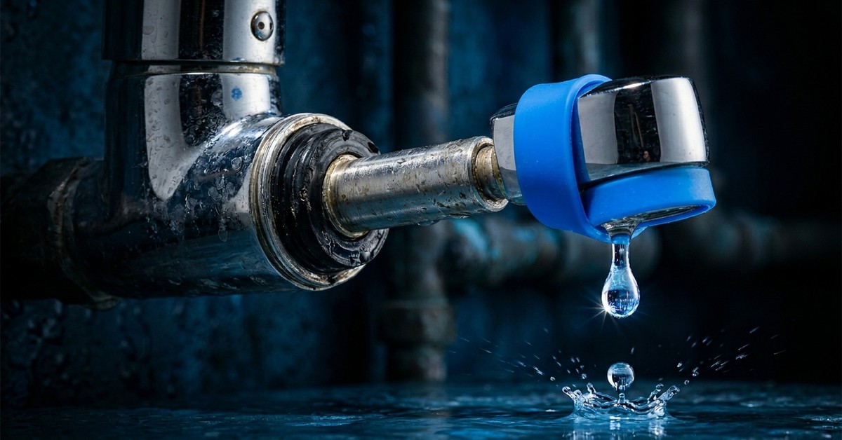 A Plumber's Method for Instantly Stopping a Dripping Faucet at Home
